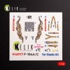 KELIK K48117 F-104 A/C - interior 3D decals for Kinetic kit 1/48